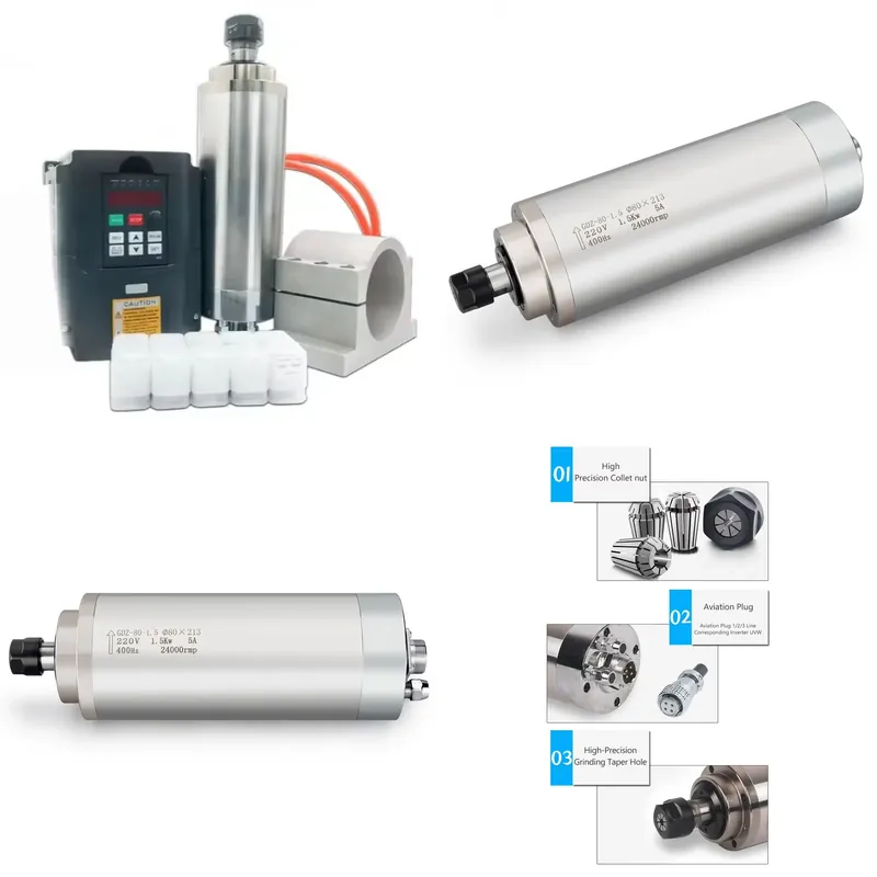Water Cooled Spindle - Nouveau Moteur de Broche CNC 2026