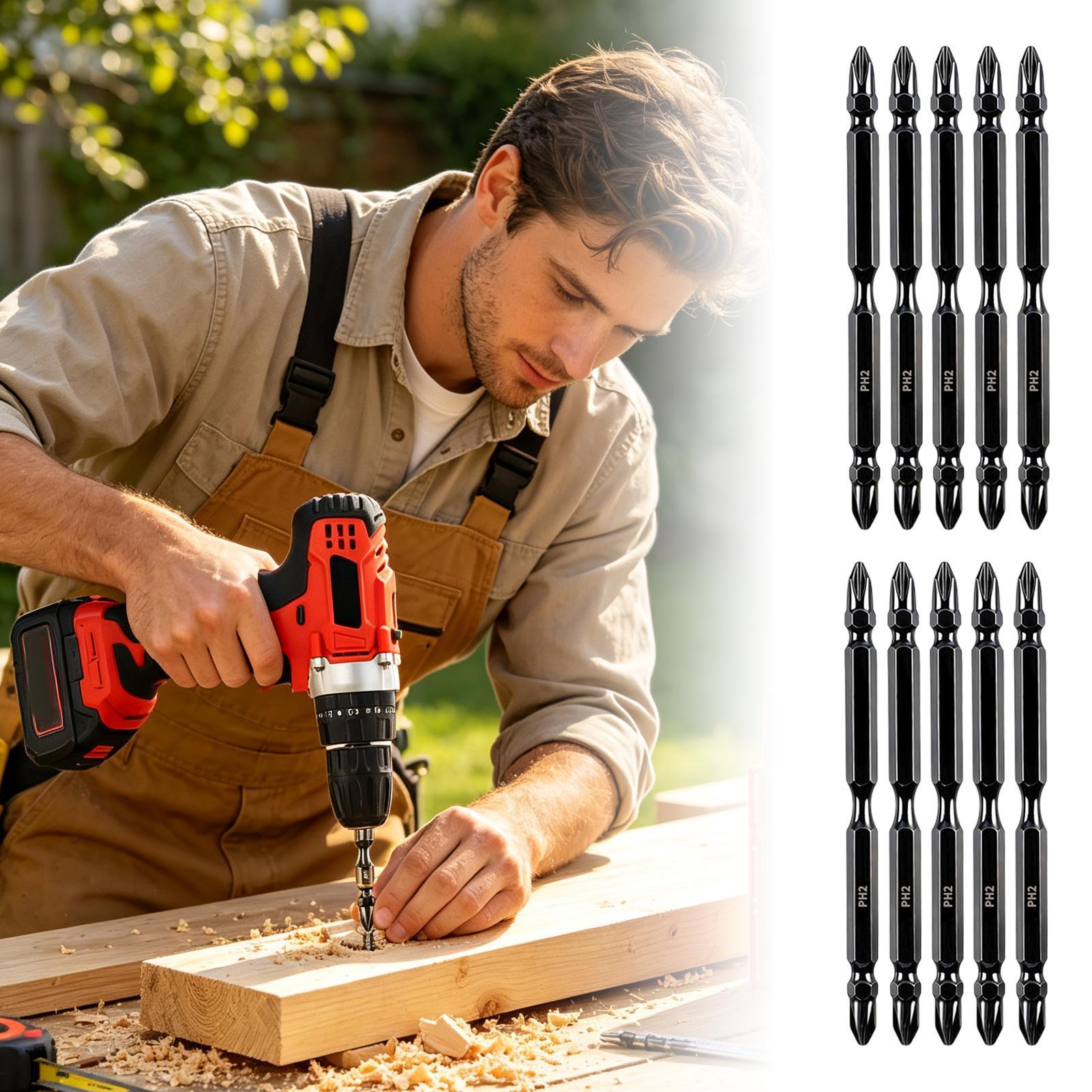 End Mill Set - Kit de têtes de tournevis magnétiques