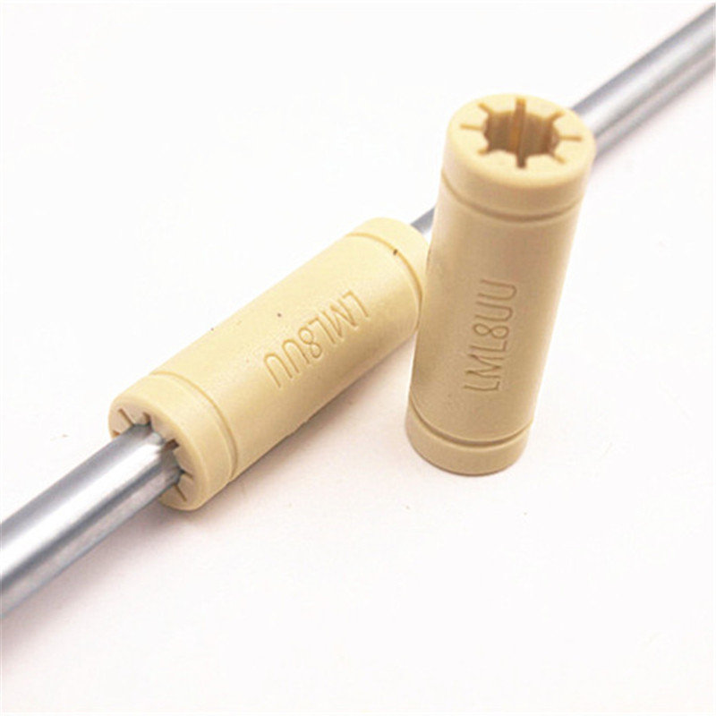 Lm8Uu Bearing - Roulements linéaires en polymère solide LM8LUU,
