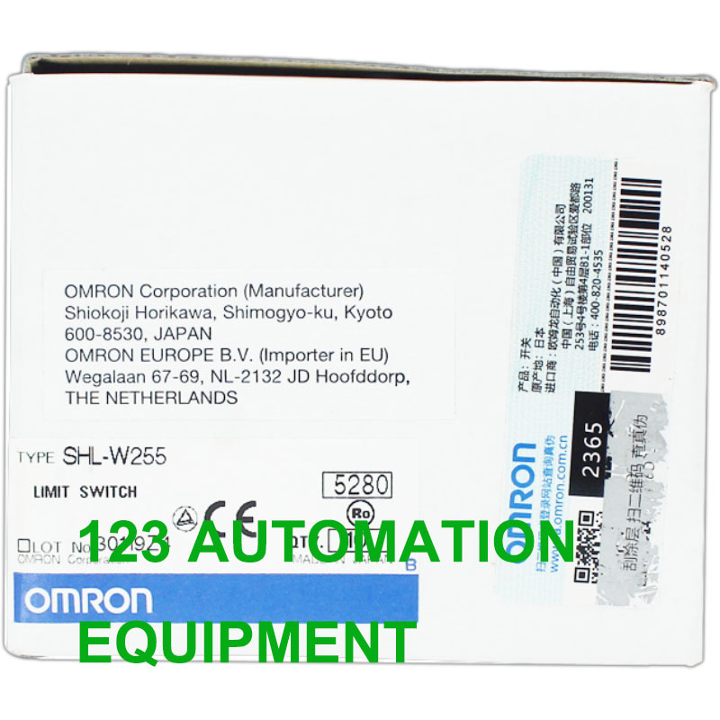 Limit Switch - Authentique OMRON SHL-W55 SHL-W155 SHL-W255 SHL-W355
