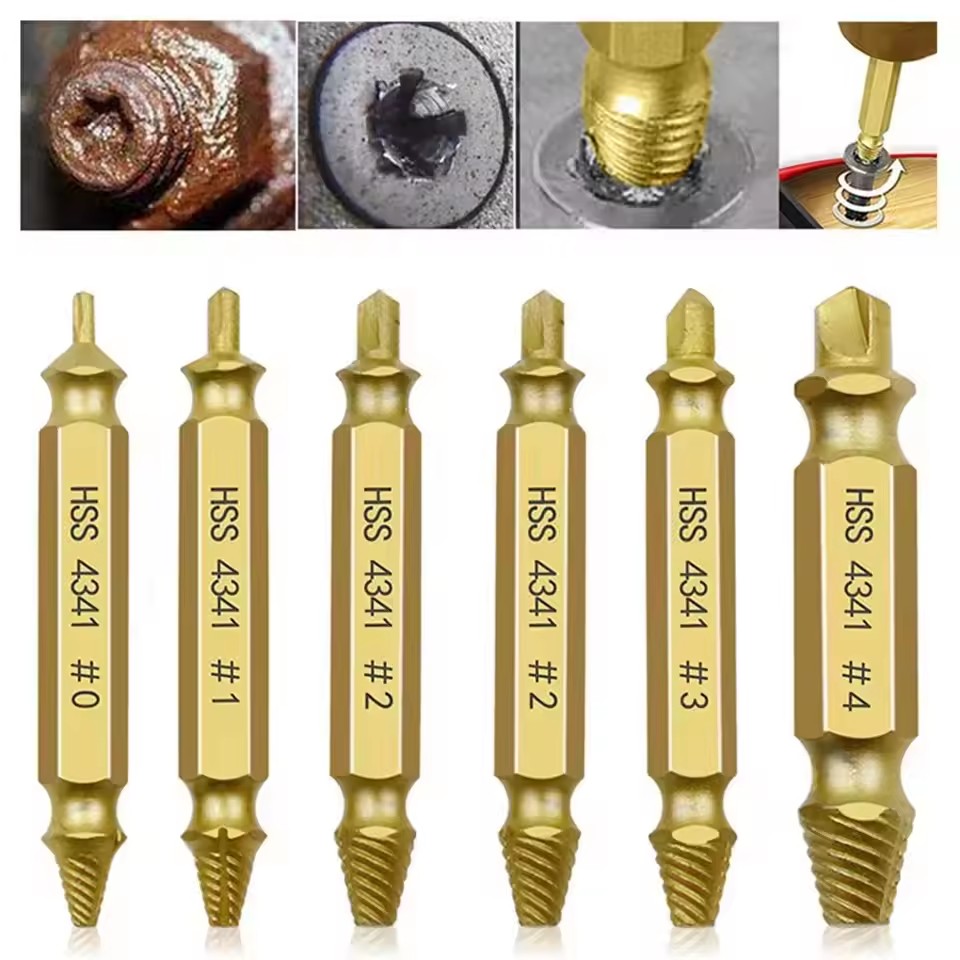 Drill Bit Set - Jeu d'extracteurs de vis et boulons