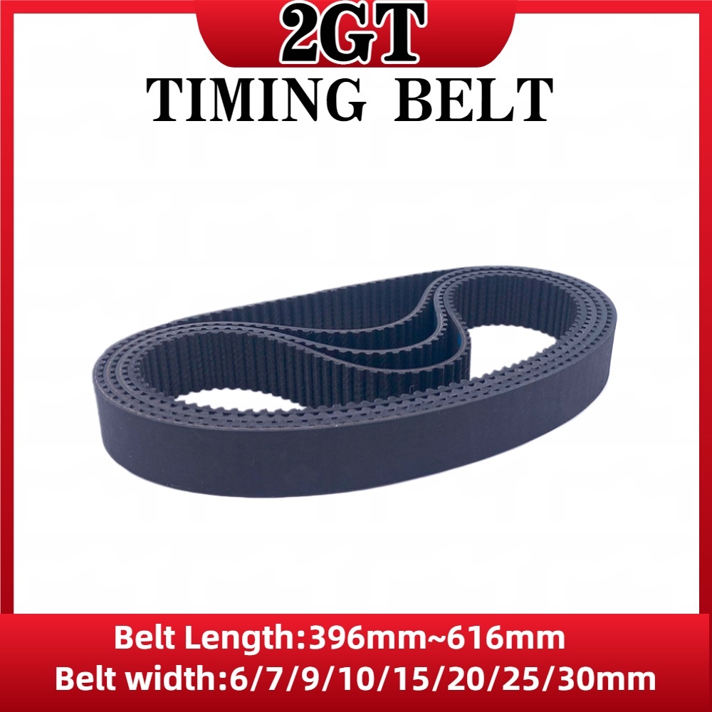 Gt2 Pulley - Courroie de distribution 2GT, longueur 396mm-616mm,