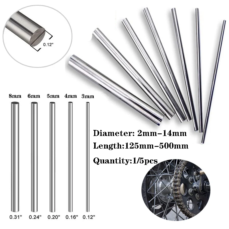Linear Rod 8Mm - 1 ~ 5 pièces tige en