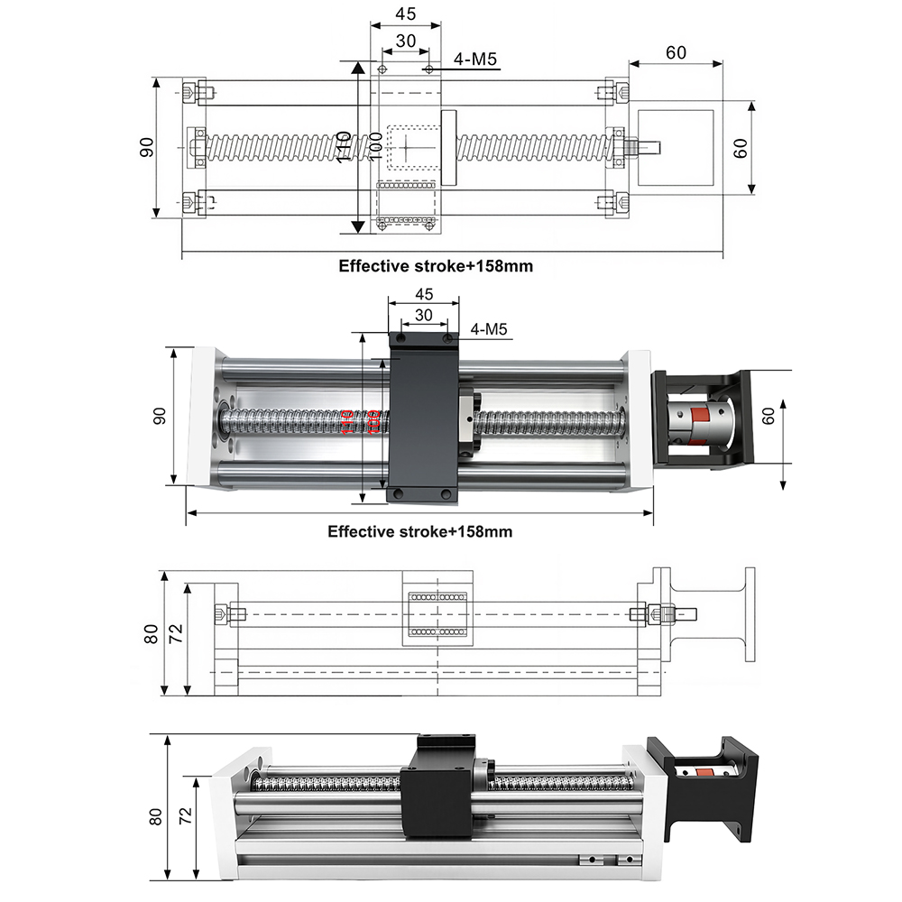 Rail de guidage linéaire, plat - Linear Rail avis et prix