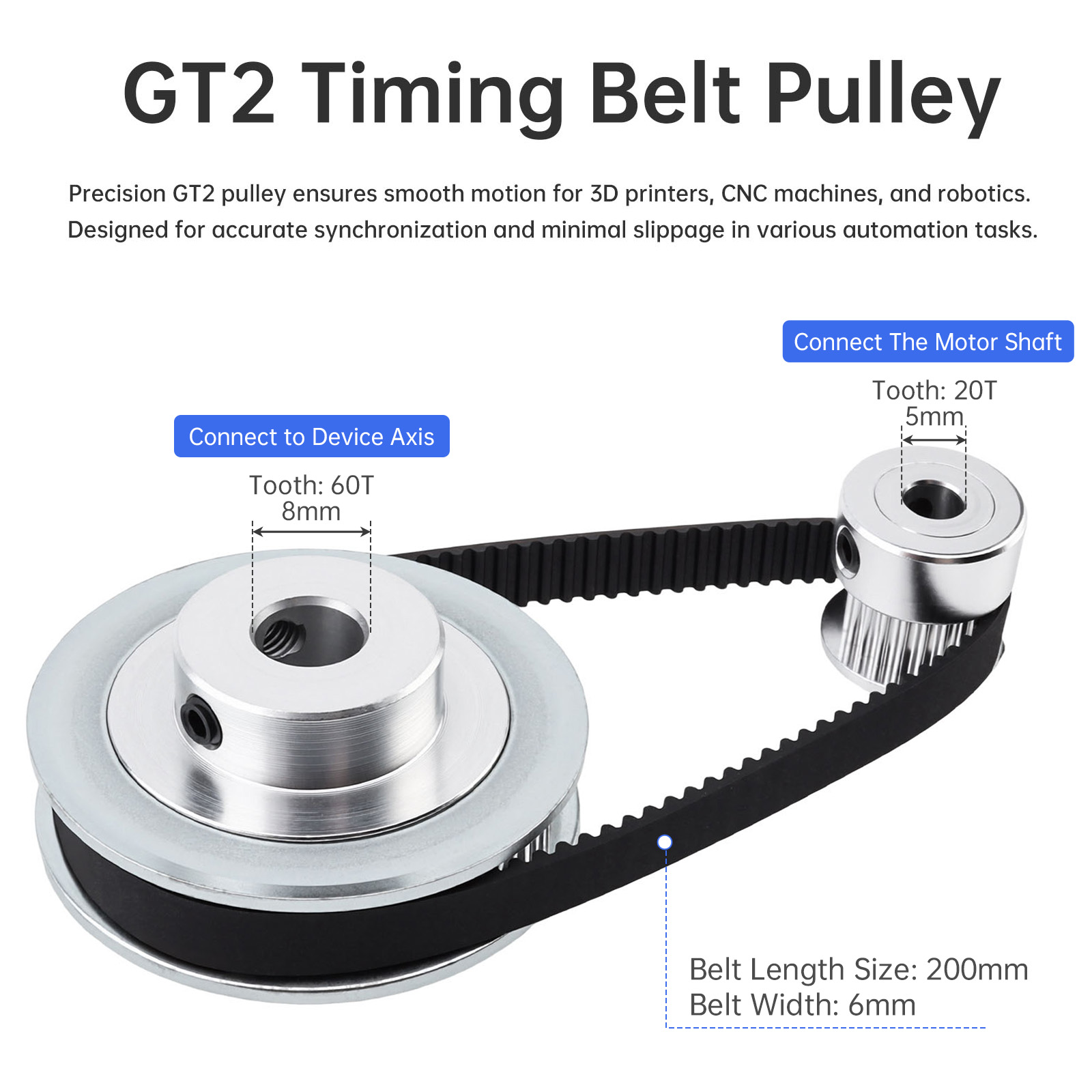 Kit Moteur Électrique DC 12V-2 - Gt2 Pulley avis et prix