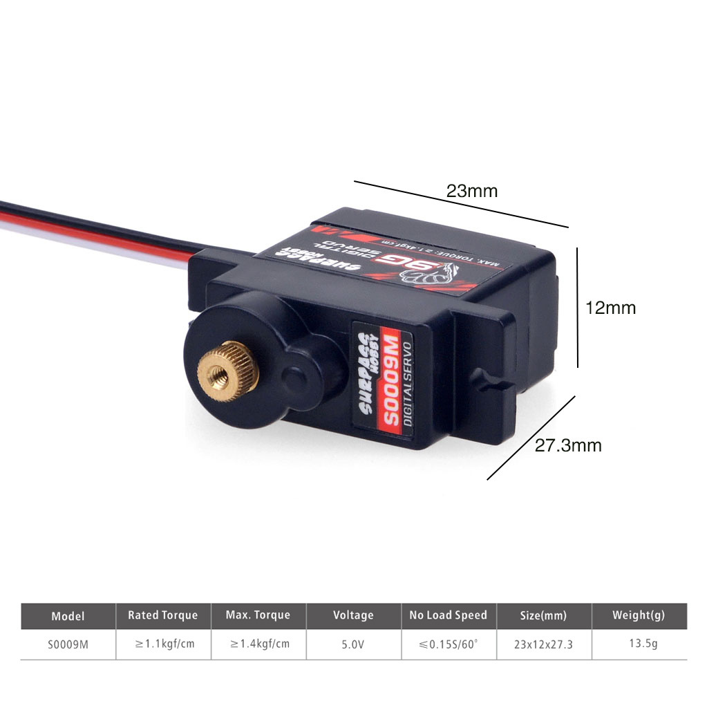 Micro Servo numérique RC 2g 3. - Servo 9G avis et prix