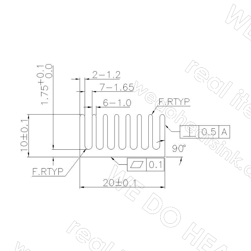 Dissipateur thermique en alumi - Aluminium Extrusion avis et prix