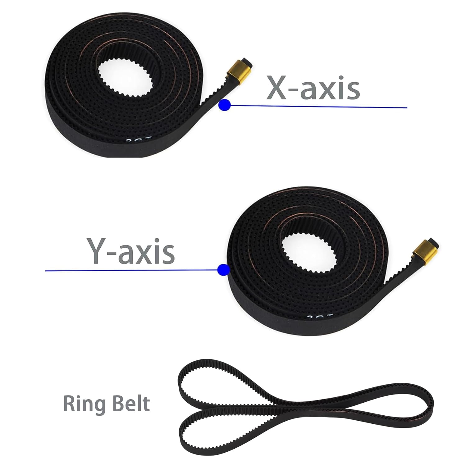 Kit de courroies synchrones ax - Aluminium Profile 2020 avis et prix