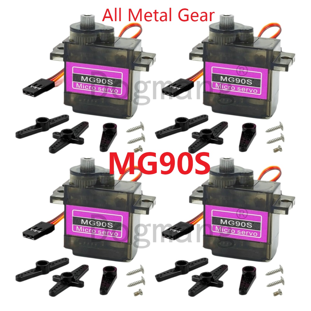 MG90S Servo 1/2/4/10/20/50 piè - Servo 9G avis et prix