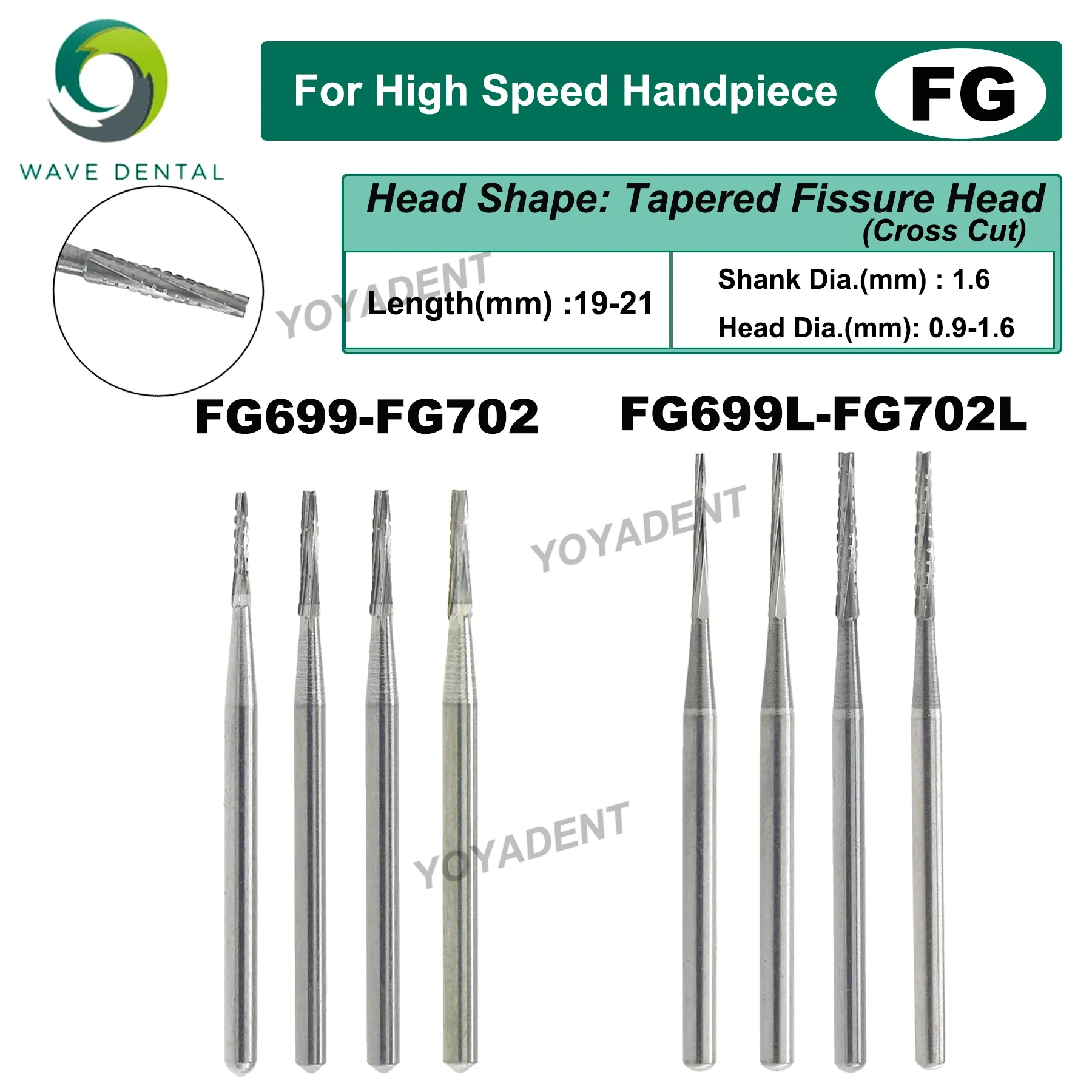 Fraises dentaires PRIMA WAVE,  - Carbide End Mill avis et prix