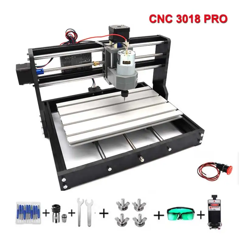 Routeur CNC 3018 amélioré, min - 3018 Cnc avis et prix