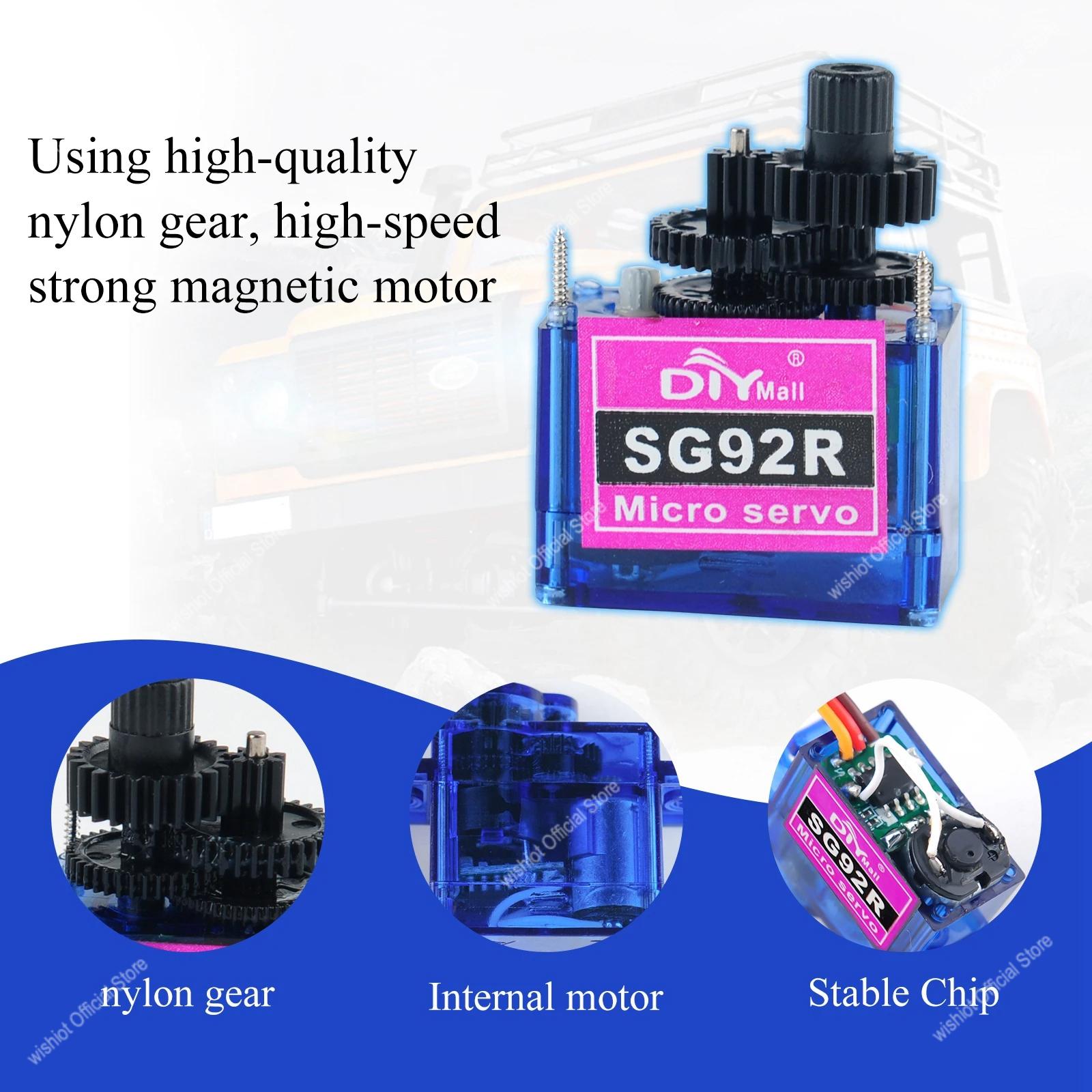 Micro servomoteur SG92R 4.8-6V - Servo 9G avis et prix