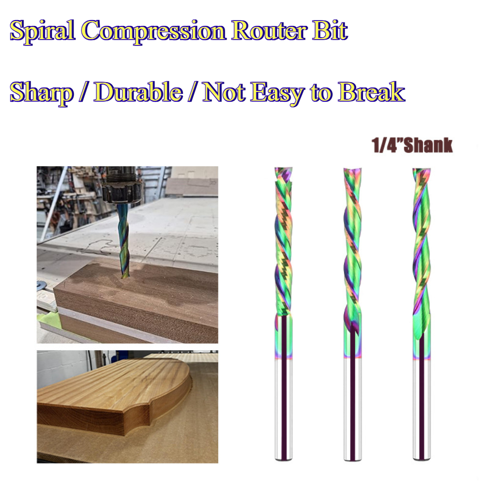 Fraise à compression en spiral - Carbide End Mill avis et prix