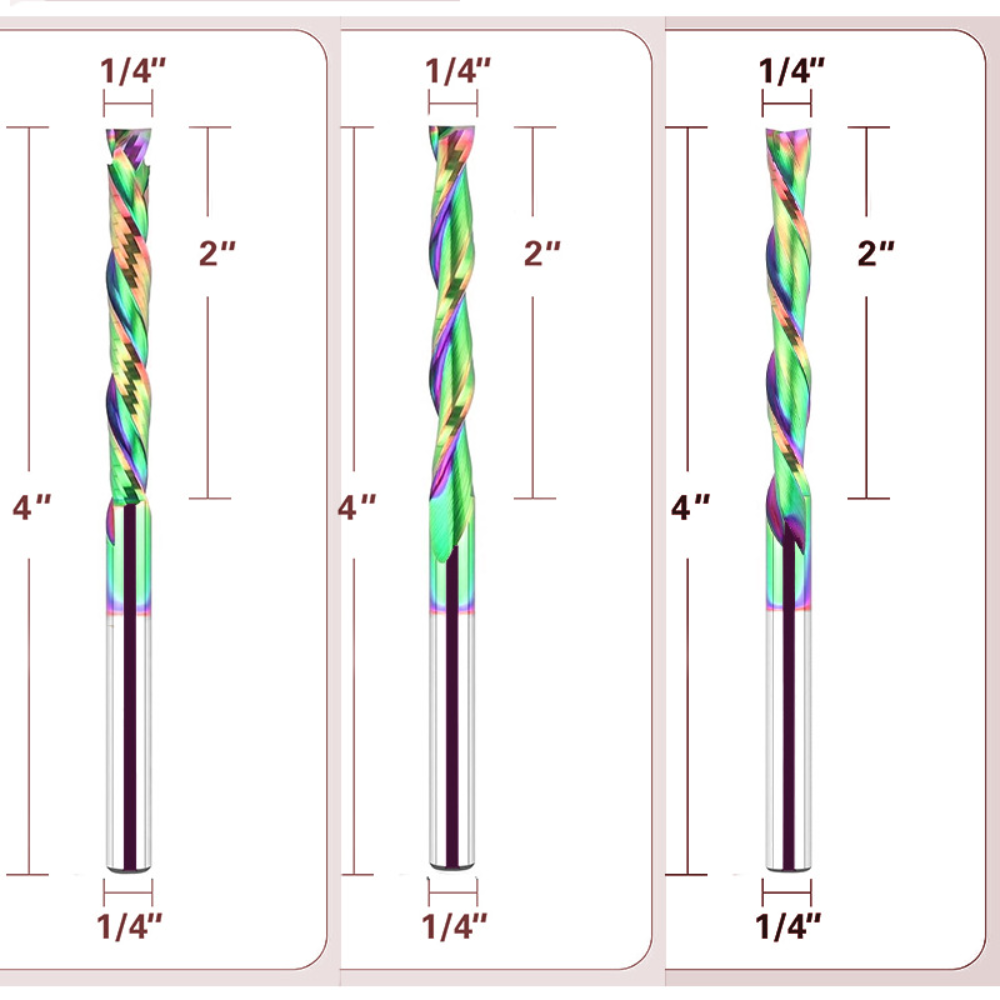 Fraise à compression en spiral - Carbide End Mill avis et prix