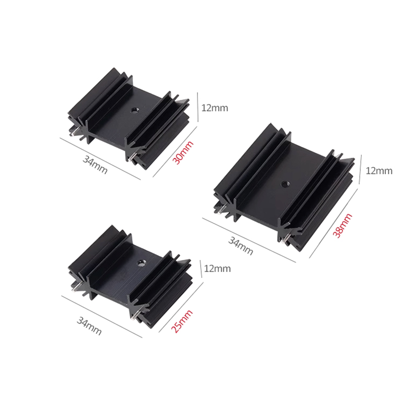 Lot de 5 dissipateurs thermiqu - Aluminium Extrusion avis et prix
